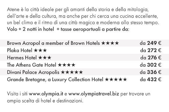 ATENE - Prenota Volo e Hotel con Olympia Viaggi!