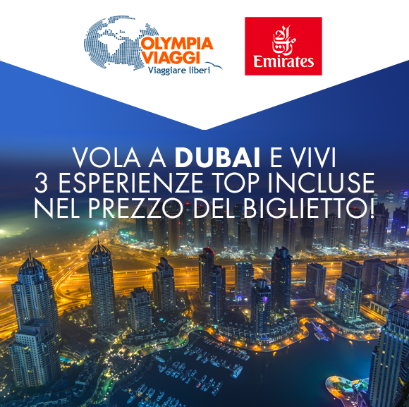 DUBAI - Prenota Volo e Hotel con Olympia Viaggi!