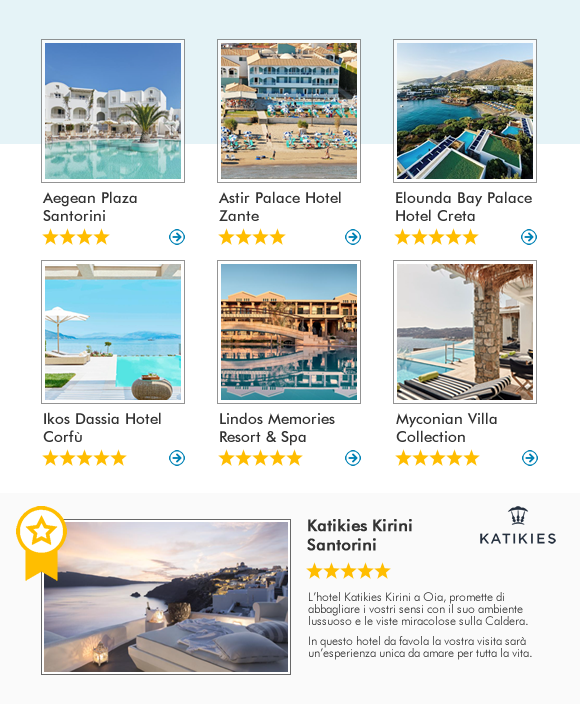 Scopri le isole della Grecia con Olympia Viaggi e prenota i nostri migliori hotel!