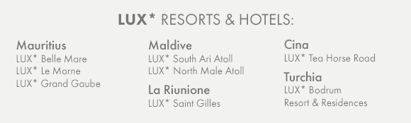 LUX* Resorts & Hotels