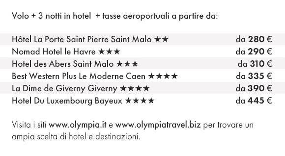NORMANDIA - Prenota Volo e Hotel con Olympia Viaggi!