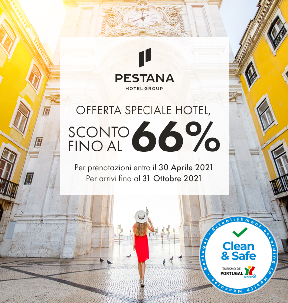 Offerta speciale hotel con Pestana Hotels & Resorts, sconti fino al 66%!