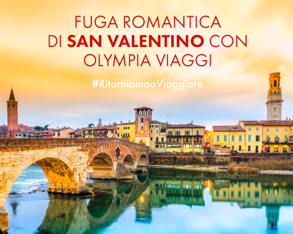 Fuga romantica di San Valentino con Olympia Viaggi