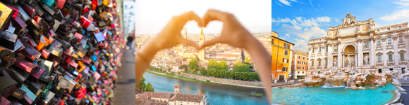 Fuga romantica di San Valentino con Olympia Viaggi