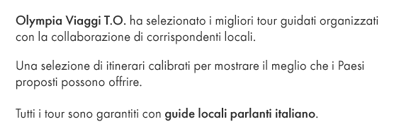 Tour guidati Olympia Viaggi TO
