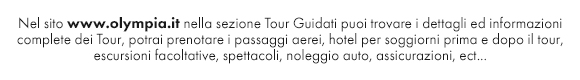 Tour Guidati partenze garantite in italiano