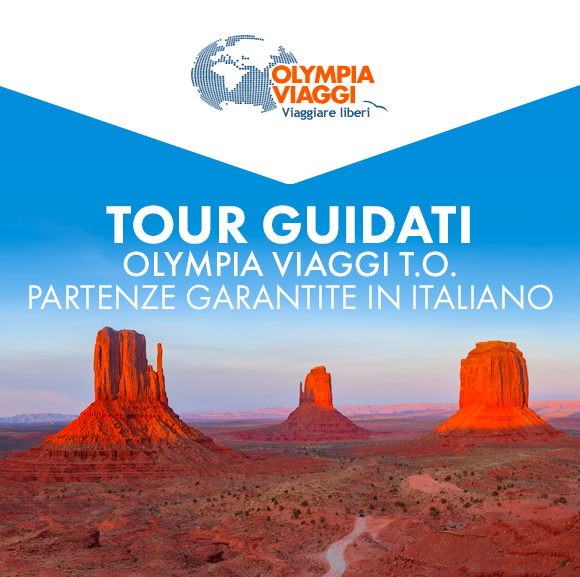 Tour guidati Olympia Viaggi TO - Partenze garantite in italiano